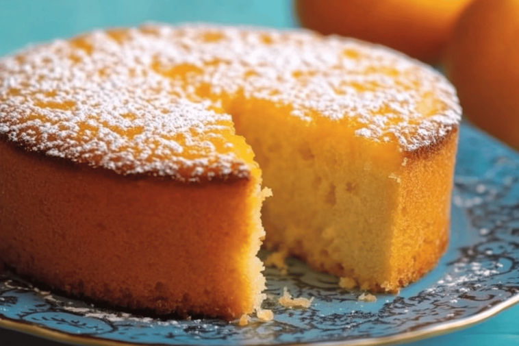 Este bizcocho de naranja es perfecto para cualquier ocasión, con un sabor fresco y delicioso que enamora.