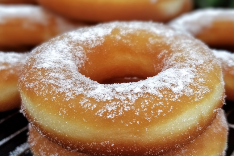 Disfruta de estas deliciosas donas caseras, suaves y esponjosas, perfectas para cualquier momento del día.