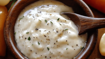 Una deliciosa salsa de ajo perfecta para realzar el sabor de tus platos.