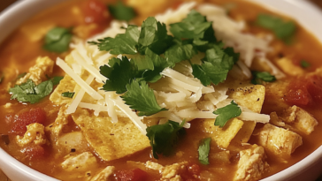 La sopa de tortilla es un clásico mexicano que reconforta el alma con su sabor y tradición.