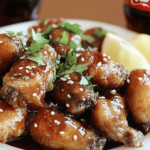 Estas alitas son jugosas y llenas de sabor, perfectas para cualquier ocasión.