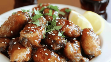 Estas alitas son jugosas y llenas de sabor, perfectas para cualquier ocasión.