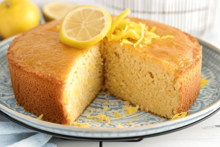 Un bizcocho de limón es el postre perfecto para cualquier ocasión, fresco y delicioso.