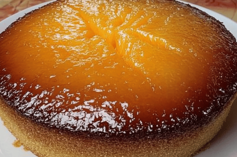 Disfruta de un delicioso budín de mandarina, perfecto para cualquier ocasión y fácil de preparar.