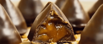 Deléitate con estos irresistibles conitos de dulce de leche, una combinación perfecta de sabores y texturas.