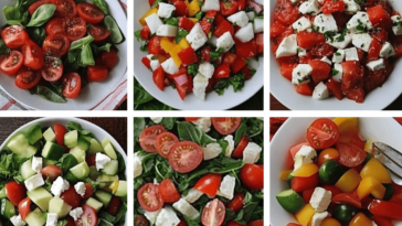 Deliciosas ensaladas para cada día de la semana, llenas de color y sabor.