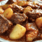 Este estofado de ternera es perfecto para disfrutar en un día frío con familia y amigos.