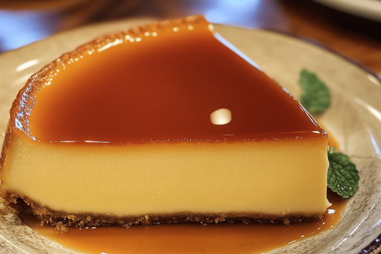 El flan de caramelo es un postre clásico que conquista a todos con su textura suave y sabor delicioso.