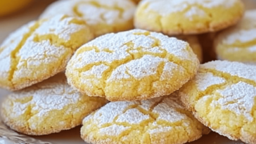 Estas galletas son perfectas para endulzar cualquier ocasión con su delicioso sabor a limón.