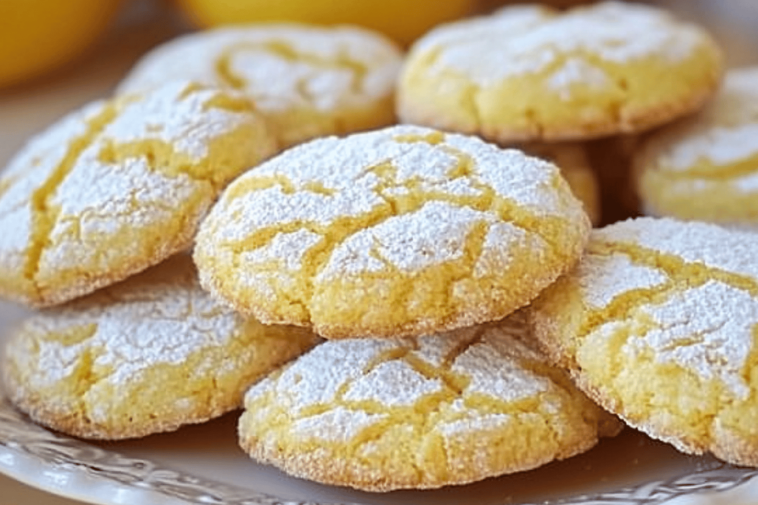 Estas galletas son perfectas para endulzar cualquier ocasión con su delicioso sabor a limón.