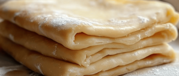 La masa de hojaldre es perfecta para crear deliciosos platos pasteleros con un acabado crujiente y ligero.