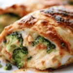 Una deliciosa combinación de pollo, brócoli y queso que seguramente será un éxito en tu mesa.