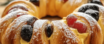 La Rosca de Reyes es un delicioso postre que celebra el Día de Reyes en muchas familias hispanas.