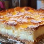 Disfruta de esta deliciosa tarta alemana que se deshace en la boca, perfecta para cualquier ocasión.