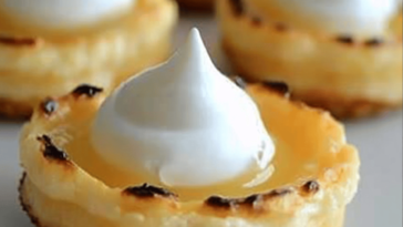 Descubre el sabor refrescante de estas tartaletas de limón, perfectas para cualquier ocasión.