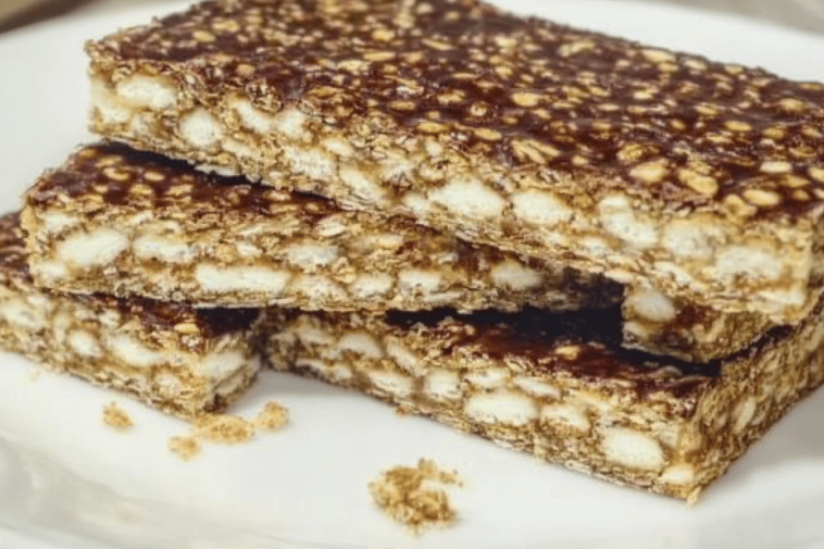 Disfruta de este turrón de avena Quaker, un dulce perfecto para cualquier ocasión.