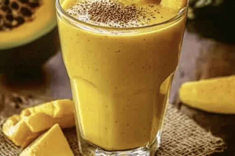 Un batido delicioso y nutritivo para empezar el día con energía. ☀️🍍