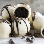 ¡Estas bolitas son perfectas para los amantes del chocolate! Ideal para compartir en cualquier ocasión. 🍫🎉