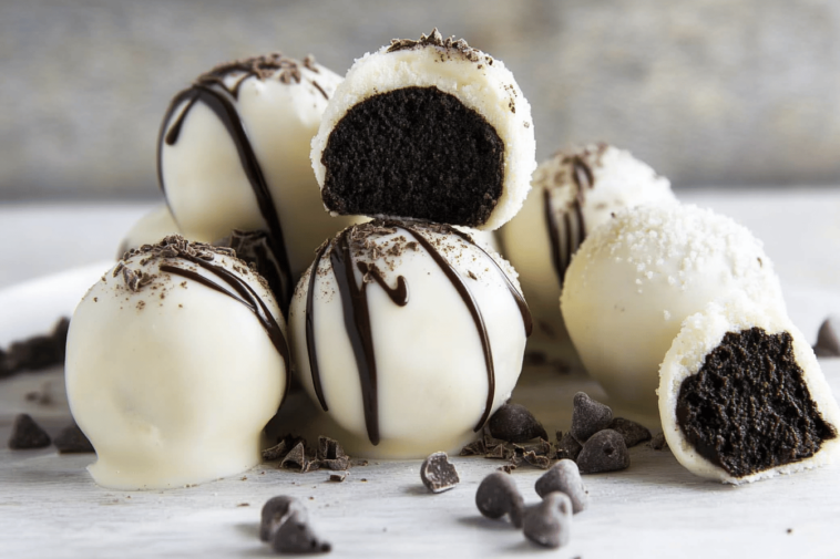 ¡Estas bolitas son perfectas para los amantes del chocolate! Ideal para compartir en cualquier ocasión. 🍫🎉