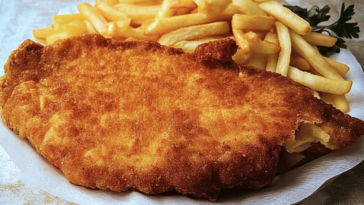 Prepara este delicioso cachopollo en casa y sorprende a todos con su sabor crujiente y jugoso. 🐔🧀