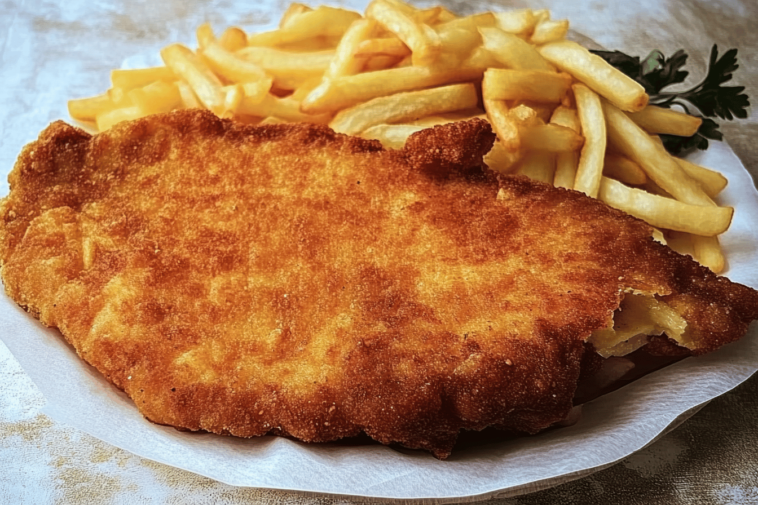 Prepara este delicioso cachopollo en casa y sorprende a todos con su sabor crujiente y jugoso. 🐔🧀