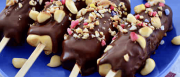 ¡Esta deliciosa receta de chocobananas es perfecta para refrescarte! 🍌🍫