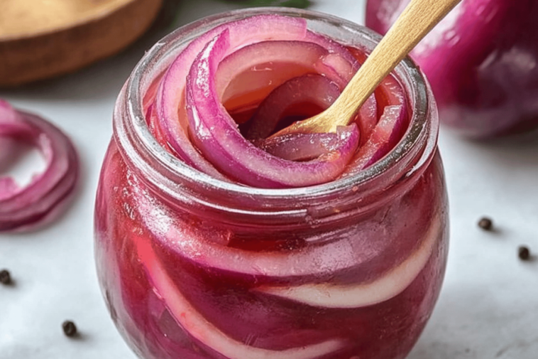 ¡Descubre este delicioso encurtido que realza cualquier platillo! Perfecto para los amantes del picante. 🌶️🧅