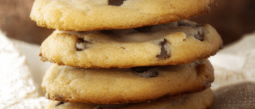 ¡Deliciosas galletas de mantequilla con chispas que harán felices a todos! Perfectas para cualquier ocasión. 🍪😍