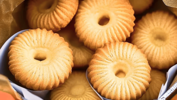 ¡Deliciosas galletas de mantequilla que te recordarán a Dinamarca! Perfectas para acompañar tu café. ☕🍪