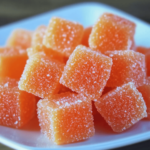 ¡Disfruta de estas gominolas caseras! Son fáciles de hacer y deliciosas. 🍊🌟