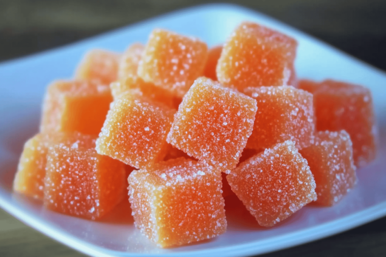 ¡Disfruta de estas gominolas caseras! Son fáciles de hacer y deliciosas. 🍊🌟