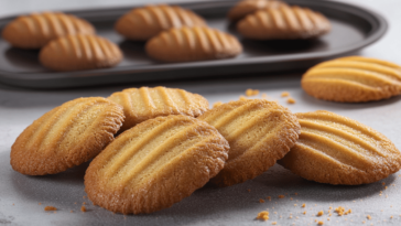 ¡Disfruta de unas deliciosas magdalenas galletas que encantan a todos! 🧁🍋