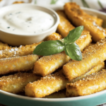 ¡Deliciosos y crujientes palitos de calabacín que encantan a grandes y pequeños! 🥒✨