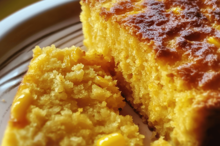 ¡Disfruta de este delicioso pan de elote, fácil de hacer y perfecto para cualquier ocasión! 🌽🍰