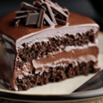 El pastel de chocolate cremoso es un deleite que todos deben probar. ¡Perfecto para cualquier ocasión! 🍫🎉