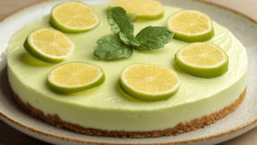 Este pay de limón es el postre perfecto para cualquier ocasión. ¡Delicioso y refrescante! 🍋😍