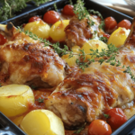 Disfruta de una deliciosa pierna de cordero al horno, perfecta para cualquier celebración. 🥳🍽️