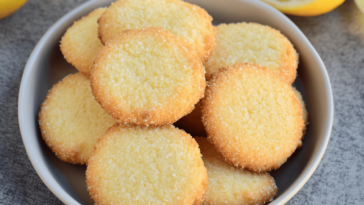 ¡Deliciosas galletitas de coco y limón para disfrutar en cualquier momento! 🍋🥥