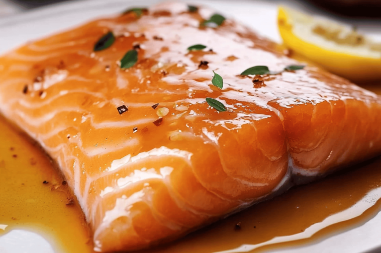 Una delicia dulce y salada que hará que tus comidas sean únicas. ¡Perfecto para impresionar! 🍯🐟🍍