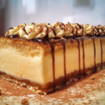 ¡Deliciosa tarta que combina quesitos y sobaos! Ideal para cualquier ocasión. 🧀🍰