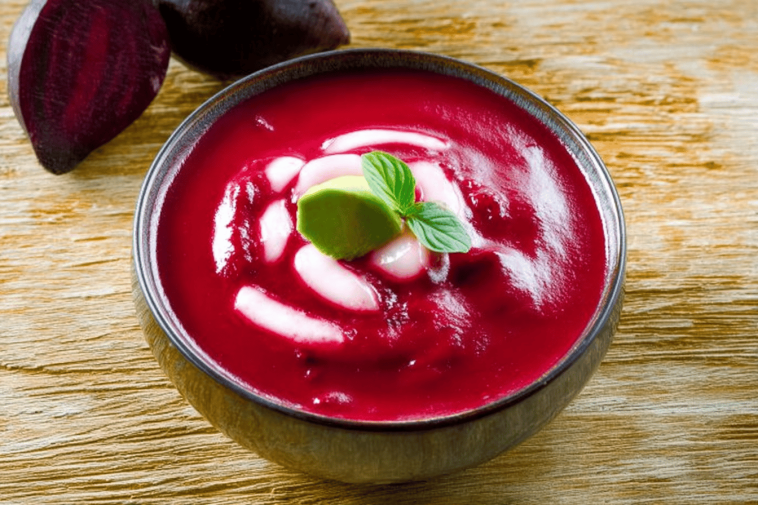 Descubre una deliciosa crema que sorprende por su sabor y color. Perfecta para cualquier ocasión. 🍽️🌈