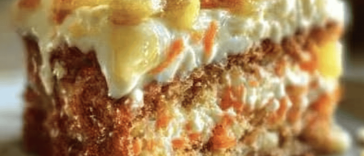 ¡El pan de zanahoria y piña es un deleite jugoso y nutritivo! 🍍🥕✨