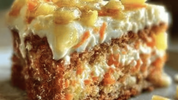 ¡El pan de zanahoria y piña es un deleite jugoso y nutritivo! 🍍🥕✨