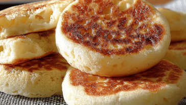 Disfruta de un pan delicioso y fácil de hacer en sartén. Perfecto para cualquier momento. 🍞🔥